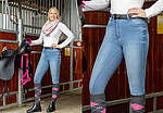STYLISCHER JEANS-LOOK