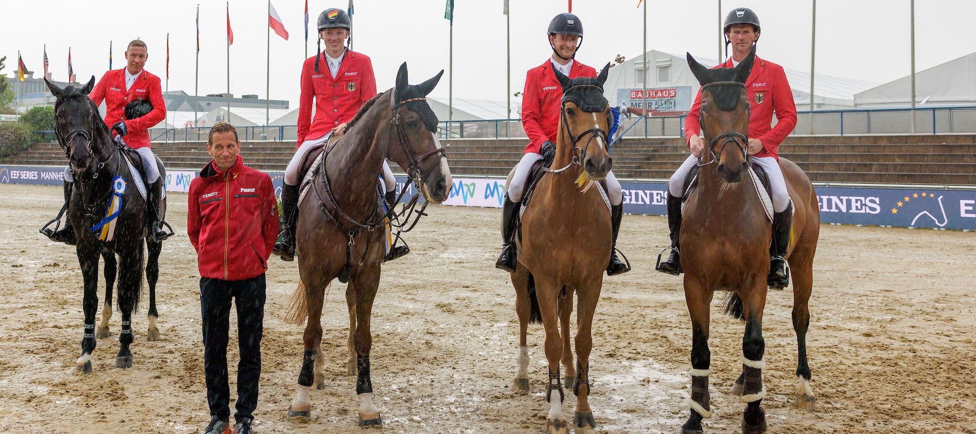 Mannheim: Platz zwei für deutsches Nationenpreis-Team