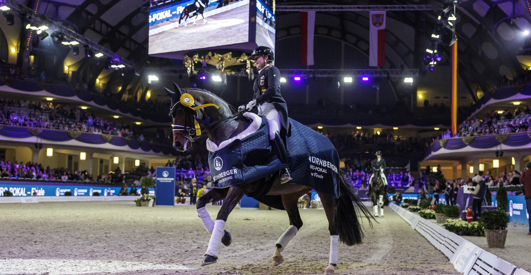 Frankfurt: Isabell Werth gewinnt Burg-Pokal-Finale