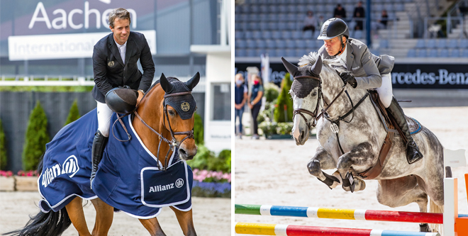 CSI in Aachen: Parcoursstars kämpfen im Dressurstadion