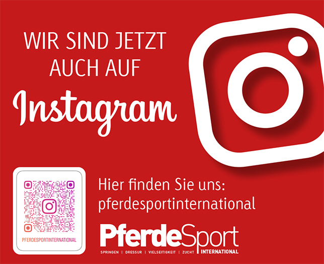 PferdeSport International - jetzt auch bei Istagram!